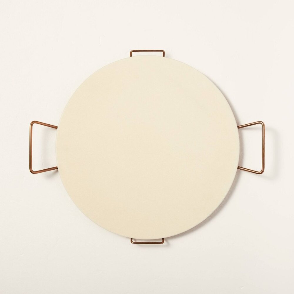 15" Pizza Stone Metal Rack Hearth & Hand Magnolia Target Discontinued